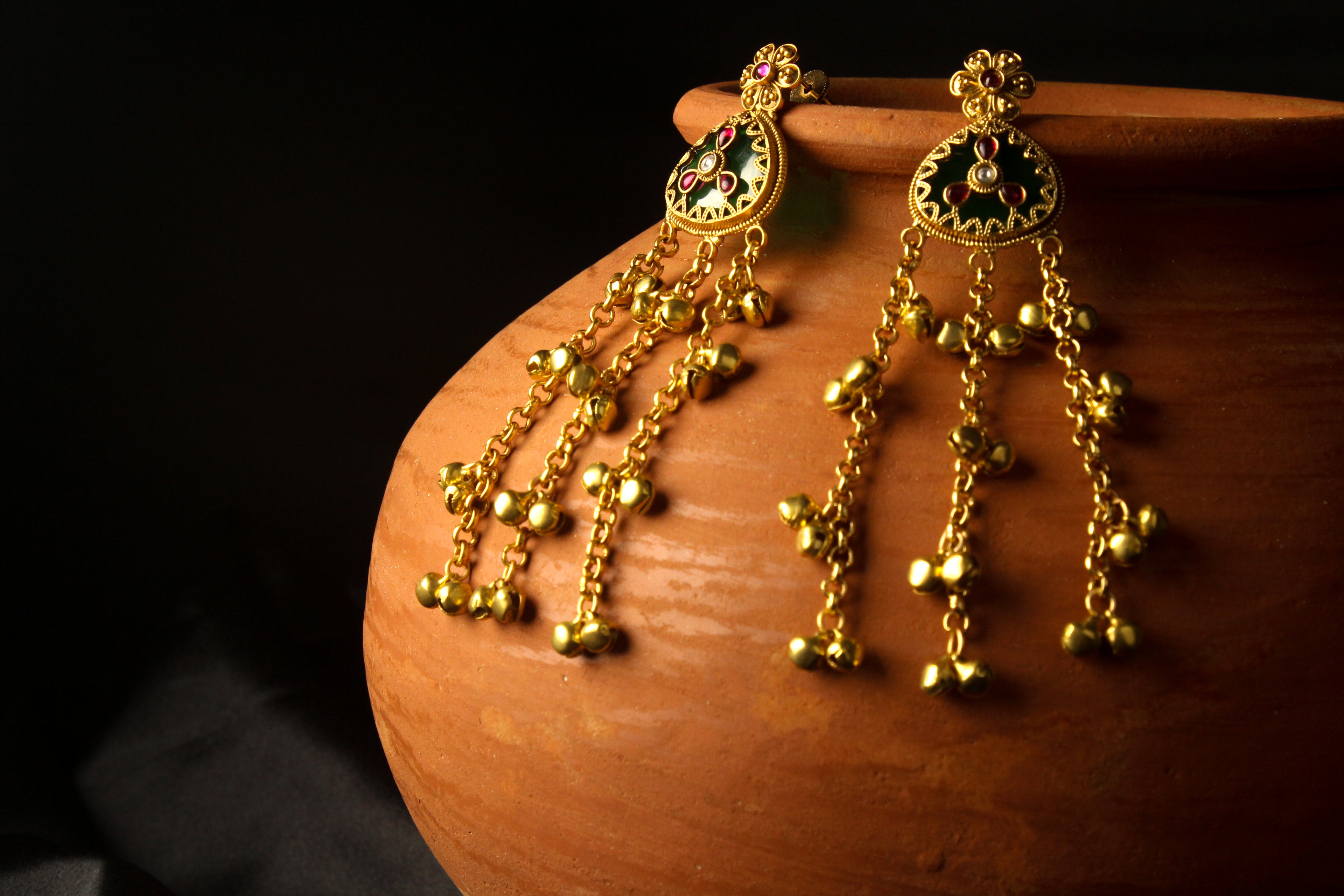HERITAGE KASHMIRI JHUMKA