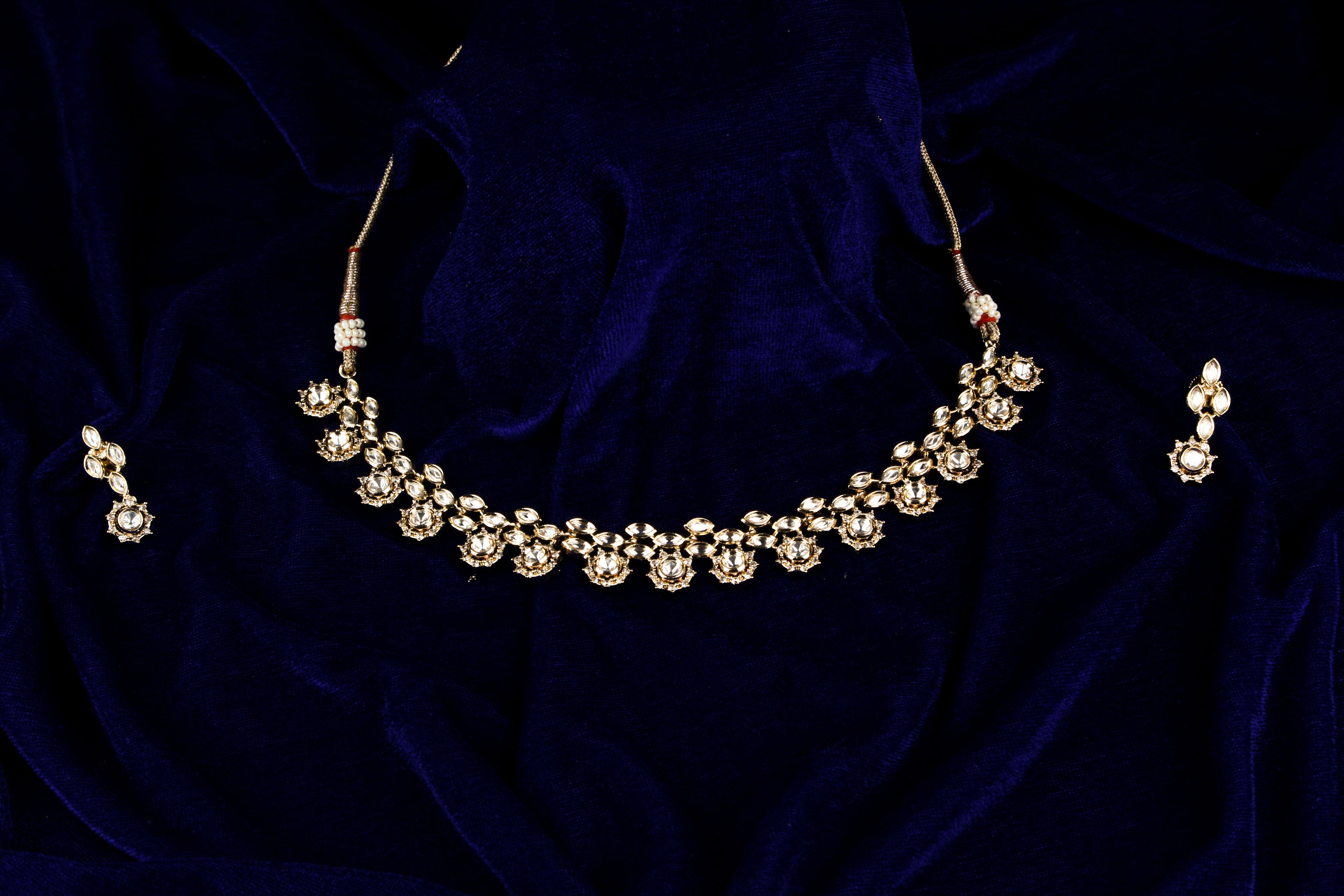 LUXURY KUNDAN CHOKER NECKLACE