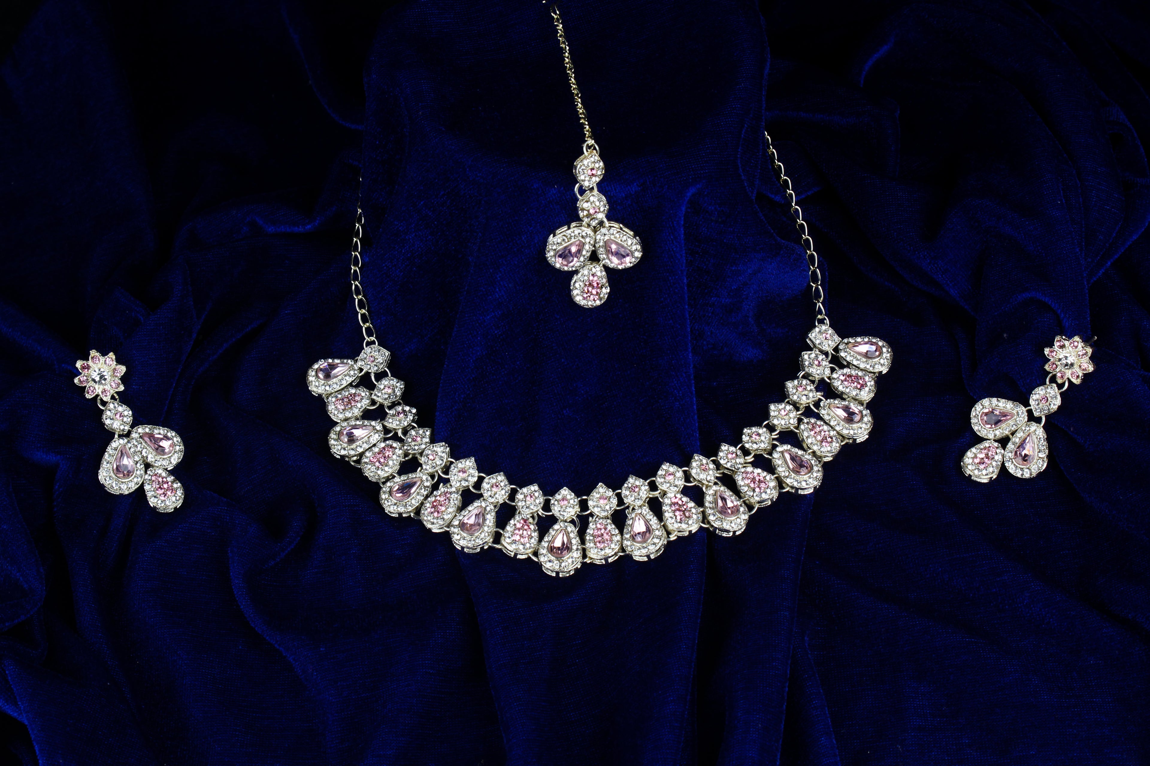 ETHIC PINK CHOKER LINK NECKLACE